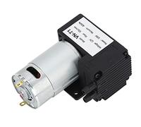 MAJONMMERD Mini Pompa per Vuoto 12V 24V Pompa Mute per Trappola D'Aria CC a Basso Rumore 10L/min per Condutture con Azionamento Elettrico Alto Vuoto 81KPa Plastica di Ingegneria Portatile (DC12V)