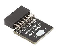 MAJONMMERD Modulo TPM 2.0, Chip di Sicurezza 2x7P a 14 Pin con Supporto DDR3 DDR4 Passo 2,0 Mm per Schede Madri 11