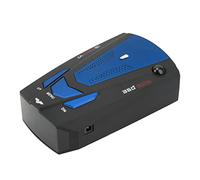 MAJONMMERD Rilevatore con Rilevamento a 360 Gradi, Avvisi GPS e Silenziamento Automatico, Tecnologia Supereterodina a Lungo Raggio per Autovelox (BLUE)