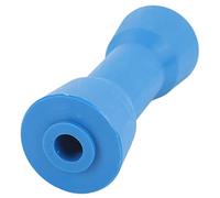 MAJONMMERD Rullo Chiglia Blu PVC Autocentrante 160mm per Rimorchi Barche | Parte per Accessori Marini, Apertura Centrale 17mm, Scanalature Incorporate Durevoli, Ricambio Resistente Al Calore Ad Alta