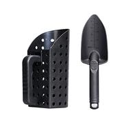MAJONMMERD Set di Palette per Sabbia in Plastica ABS con Impugnatura Ergonomica per Il Rilevamento di Tesori sulla Spiaggia, Cazzuola Portatile Leggera e Pala per Il Giardinaggio