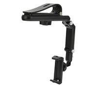 MAJONMMERD Supporto Telefono per Specchietto Retrovisore Auto Rotazione | Braccio flessibile multi-articolazione, struttura in ABS da 7,6 once, staffa per lo schienale del sedile del cruscotto,