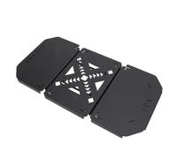MAJONMMERD Tavolo per Lunch Box, Piano in Lega di Alluminio, Coffee Panel | Tavolo da Campeggio Rimovibile in Lega di Alluminio, Pannello per Scatola da Pesca, Coffee Outdoor, Lunch Box da 9,4L