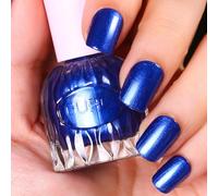 Major Dijit Quick-Dry Glitter Smalto Blu - Senza UV/HEMA, 10 ml