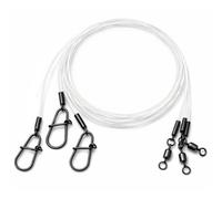 Major Fish - Ventaglio per pesci predatori Hardmono per pesca spinning, 3 pezzi (0,85 mm, lunghezza: 50 cm)