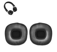Major III - Cuscinetti auricolari di ricambio, compatibili con cuffie Bluetooth On-Ear Marshall Major III 3 con filo/wireless, colore: nero