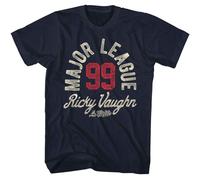 Major League - Vaughn 99 - American Classics - Blu Pieno Adulto Manica Corta T-S