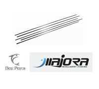 MAJORA - PORTACIMA TUBOLARE UNIVERSALE CARBONIO Ø4 x Ø9 x 1100mm