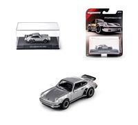 Majorette - 1975 Porsche 930 Turbo, Modellino Auto in Metallo 1:64, Auto da Collezione Premium, Parti Apribili, Sospensioni Funzionanti,Perfetta per Collezionisti e Bambini 3+ Anni
