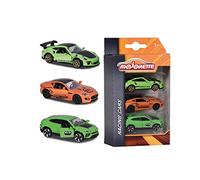 Majorette 212084020Q05 - Set di 3 veicoli Racing Premium Racing, multicolore