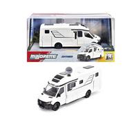 Majorette Auto Hymer B-Class Camper (19 cm), grande MasterLine camper con carrozzeria in metallo, ruota libera, pneumatici in gomma e parti mobili, modello auto per collezionisti e bambini dai 3 anni