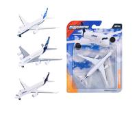 Majorette Airplane Assortimento Modellini di Aerei in Metallo, 3 Modelli Diversi