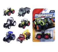 Majorette Auto Farm Premium (1 modellino auto) - Giocattolo da fattoria in metallo con ruota libera e parti mobili, selezione casuale tra 6 auto giocattolo per bambini dai 3 anni, circa 7 cm