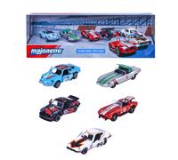 Majorette Autoset Vintage Racing (5 auto's) - 5 racewagenklassiekers van metaal