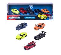 Majorette - BMW Giftpack 5 Veicoli, set 5 Modellini Auto BMW in Metallo Die-Cast, design ufficiale e dettagli realistici, +3 anni, 8502105005S06