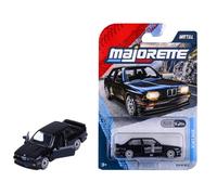 Majorette BMW M3 E30 - Modellino auto in metallo con ruota libera, parti apribili, auto giocattolo, auto da collezione, nero, per collezionisti e bambini dai 3 anni in su, 7,5 cm