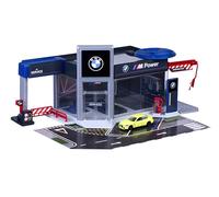 Majorette - BMW Showroom Set + 1 Auto - Playset Concessionaria con Veicolo Incluso, Set da Gioco per Bambini e Appassionati di Auto, Idea Regalo Ufficiale BMW, Art. 8502106000, +3 anni