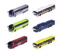 Majorette City Bus Modellini con Ruota Libera 13 cm Modelli Assortiti