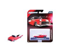Majorette Collection - 1955 Chevy Bel Air 1:64 Die-Cast Model Car with Rubber Ti