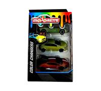 Majorette Color Changers Set Da 3 Auto Color Change 1:64 Dodge Viper