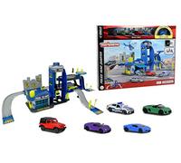 Majorette Creatix Police Station + 5 Auto, + 3 Anni, Multicolore, 212050030
