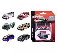 Majorette - Modello auto deluxe (1 auto), 1 di 6 auto giocattolo (Audi, Bugatti, Land Rover, Nissan, Porsche) in metallo con scatola di raccolta 7,5 cm, per bambini dai 3 anni in su