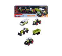 Majorette giftpack mezzi fattoria, misura cm 7,5, scala 1:64, metallo