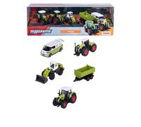 Majorette Farm Claas Gift Pack 5 Mezzi Agricoli