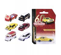 Majorette macchinina metallica in edizione anniversario 1:64 - 60 anni, assortimento di modelli