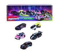 Majorette 8504105004 - Neon Racer 5 Pezzi Giftpack - Nuovo