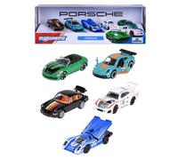 Majorette Porsche 5 giocattolo auto Giftpack