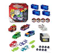 Majorette - Tune Up's Gift Pack, 212051003, + 3 Anni, con 4 Veicoli in Scala 1:64, Die-Cast, 28 Sorprese Incluse, Multicolore