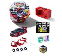 Majorette Tune Ups Series 2 - Auto giocattolo in metallo con effetto cromato per sintonizzare, con 7 sorprese, 1 di 18 auto da collezione in confezione a sorpresa, inclusi accessori per tuning,