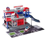 Majorette Tuning Garage + 1 Auto - Playset Officina di Elaborazione con Modellin