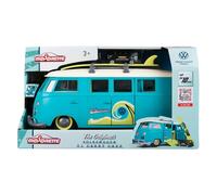 Majorette 212055010 - VW The Originals T1 Carry Case + 1 Auto - Nuovo