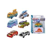 Majorette - Volkswagen The Originals Deluxe Cars - 1 di 6 auto modello VW casuali, scala 1:64, con licenza ufficiale VW, scatola da raccolta, auto giocattolo altamente dettagliate, 212055005