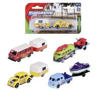 Majorette Volkswagen Trailer, selezione casuale tra 1 di 4 diversi trailer
