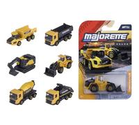Majorette - Volvo Construction Premium, Mezzi da Cantiere in Metallo pressofuso, Scala 1:64, Assort. 6 differenti modelli, Con Parti Mobili, ASSEGNAZIONE CASUALE, + 3 Anni, 8503100000