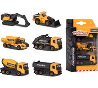 Set di veicoli da costruzione in metallo Volvo