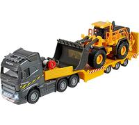Majorette 213726000 - Grande Serie - Volvo Camion + Wheel Loader - Nuovo