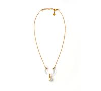 Majorica Ayla Necklace 17187.01.1.000.010.1 - 925 Silver, 18K Gold Plated, 10mm White Pearl