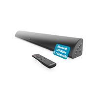 Majority Barra Soundbar TV con Subwoofer Integrato | 2.1 Home Theater | 120W Cassa TV Sound Bar | Casse Bluetooth con Connessione RCA, ottica e AUX | Altoparlanti Montabile a Parete Snowdon