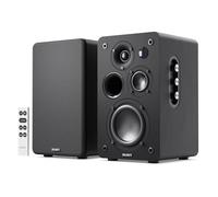 Majority D100X 100W Diffusore da scaffale attivo con Bluetooth 5.3 | Sistema HiFi Stereo 2.0 | HDMI ARC, Phono, RCA & AUX | Casse PC, TV, Giradischi (Nero)