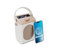 MAJORITY Little Shelford Radio Portatile DAB+ FM con Bluetooth e 80 preset