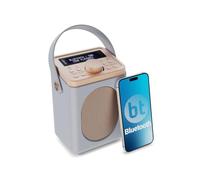 MAJORITY Little Shelford Radio Portatile DAB+ FM con Bluetooth e 80 preset
