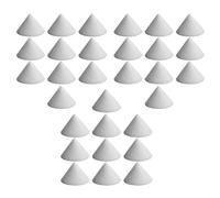 MAJORMENCH 30 Pezzi Strumento per Cottura Ceramica Supporti Refrattari | Allumina, Uso per Firing Dell'argilla e Fireplace, Forniture per Utensili da Forno in Set