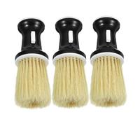 MAJORMENCH 3pezzi Spazzole Professionali Per Pulizia Dei Spazzola Per Collo Removibile Per Parrucchieri e Uso Domestico Per Styling e Rasatura
