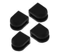 MAJORMENCH 4 Pezzi Cuscinetti Isolanti in Silicone per Giradischi, Riduzione Vibrazioni e Interferenze Sonore, Facile Installazione, per Studio e Casa