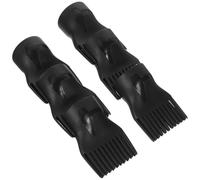 MAJORMENCH Accessorio Pettine per Asciugacapelli 10 Pezzi, Diffusore in Plastica Resistente per Styling Chioma, Pettine Raccogli Vento Compatto per Asciugatura Rapida e Volume Uniforme