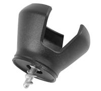 MAJORMENCH Ball Gripper Ball Grabber, Set 3 Pezzi Raccoglipalle da Golf Portatile, Plastica Nero, Adattabile a Qualsiasi Manico, Riduce la Pressione alla Schiena, con Viti Incluse per Campo